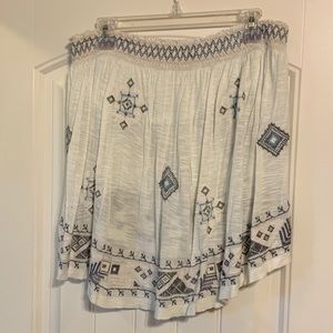 Free people strapless top